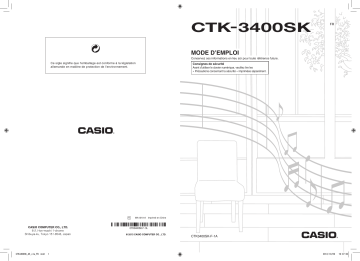 Manual | Casio CTK-3400 Manuel utilisateur | Fixfr