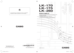 Casio LK-175 Manuel utilisateur