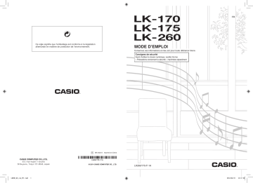 Manual | Casio LK-175 Manuel utilisateur | Fixfr