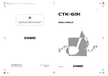 Manual | Casio CTK-691 Manuel utilisateur | Fixfr