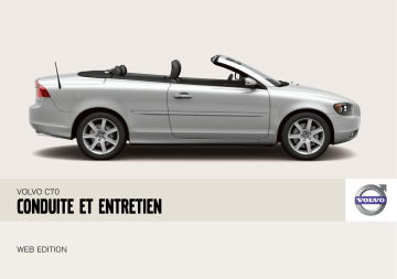 Volvo C70 2008 Manuel utilisateur | Fixfr