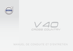 Volvo V40 Cross Country 2017 Early Manuel utilisateur