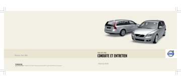 Volvo V50 2010 Manuel utilisateur | Fixfr