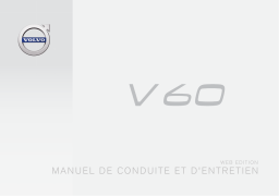 Volvo V60 2016 Late Manuel utilisateur