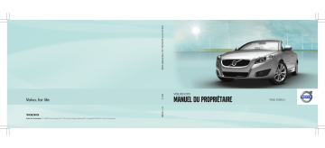 Volvo C70 2012 Early Manuel utilisateur | Fixfr