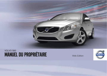 Volvo S60 2011 Late Manuel utilisateur | Fixfr