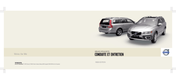 Volvo V70 2010 Manuel utilisateur | Fixfr