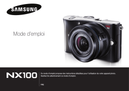 Samsung NX100 Manuel utilisateur