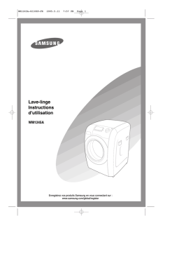 Samsung WM1245A Manuel utilisateur