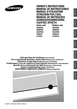 Samsung AQ09P8GE/AFR Manuel utilisateur