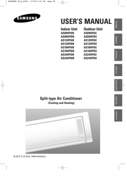 Samsung AS09HPBN Manuel utilisateur