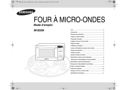 Samsung M1833N Manuel utilisateur