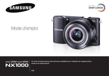 Samsung NX1000 Manuel utilisateur | Fixfr