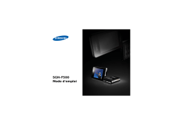 Samsung SGH-F500 Manuel utilisateur