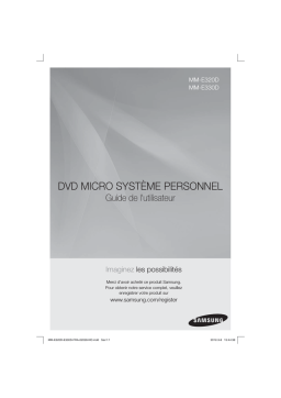 Samsung MM-E330D Manuel utilisateur