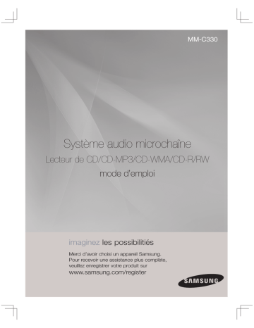 Samsung MM-C330 Manuel utilisateur | Fixfr