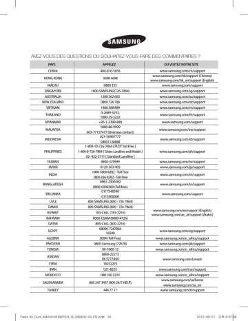 Samsung AM140HNEPEH Manuel utilisateur | Fixfr