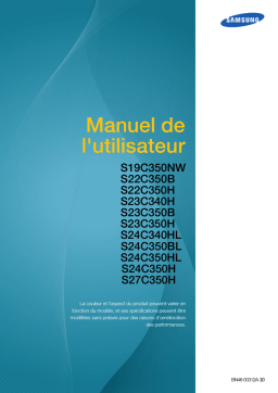 Samsung S22C350H Manuel utilisateur