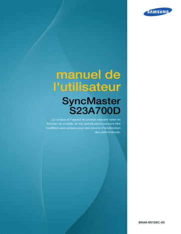 Samsung S23A700D Manuel utilisateur | Fixfr