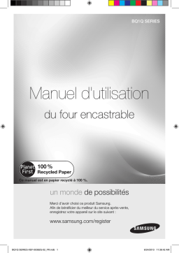 Samsung BQ1Q6G213/XEF Manuel utilisateur