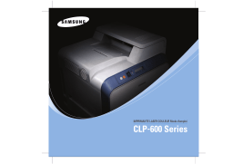 Samsung CLP-600N Manuel utilisateur