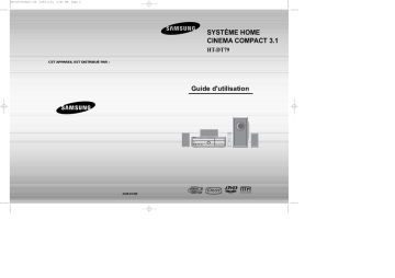 Samsung HT-DT79 Manuel utilisateur | Fixfr