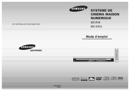 Samsung HT-TP12 Manuel utilisateur