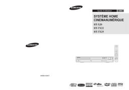 Samsung HT-X20 Manuel utilisateur