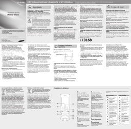 Samsung GT-S3550 Manuel utilisateur