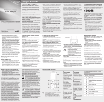 Samsung GT-E1225F Manuel utilisateur | Fixfr