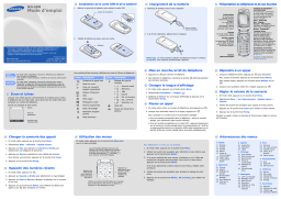 Samsung SCH-S389 Manuel utilisateur