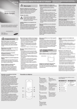 Samsung SCH-E189 Manuel utilisateur