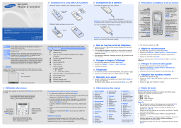 Samsung SGH-C160B Manuel utilisateur