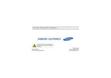 Samsung SGH-D780M Manuel utilisateur | Fixfr