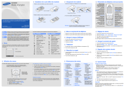 Samsung SGH-M620 Manuel utilisateur