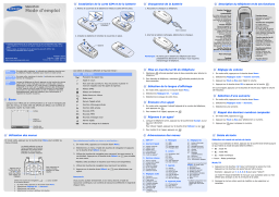 Samsung SGH-X510 Manuel utilisateur