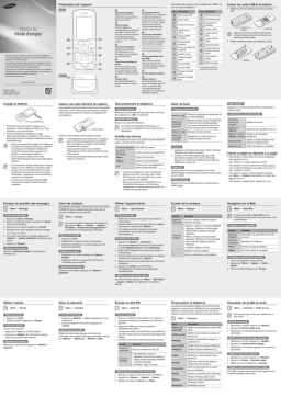 Samsung SM-B312E Manuel utilisateur