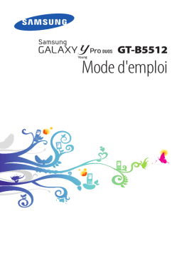 Samsung GT-B5512 Manuel utilisateur