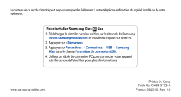 Samsung GT-B6520 Manuel utilisateur