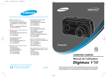 DIGIMAX V50 | Samsung KENOX A5 Manuel utilisateur | Fixfr