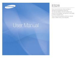 Samsung SAMSUNG ES28 Manuel utilisateur