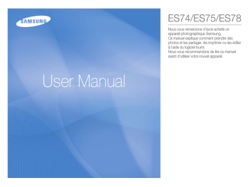 SAMSUNG ES75 | Samsung SAMSUNG ES74 Manuel utilisateur | Fixfr