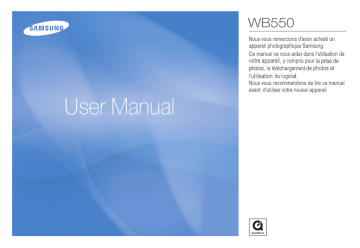 SAMSUNG WB550 | Samsung SAMSUNG WB560 Manuel utilisateur | Fixfr
