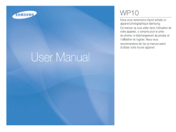 Samsung SAMSUNG WP10 Manuel utilisateur