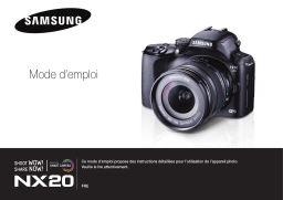 Samsung NX20 Manuel utilisateur