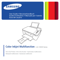 Samsung CJX-1050W Manuel utilisateur