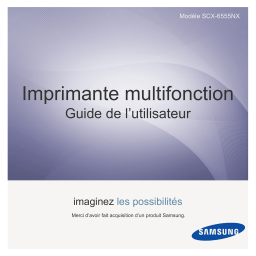 Samsung SCX-6555N Manuel utilisateur