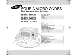 Samsung CE1180GWT Manuel utilisateur