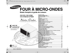 Samsung CE137NEM-X Manuel utilisateur