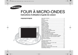 Samsung FG87KST Manuel utilisateur